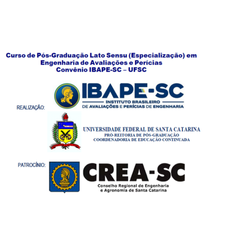 Curso/Evento: PÓS-GRADUAÇÃO IBAPE-SC – UFSC
