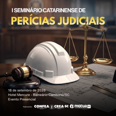 Curso/Evento: I Seminário Catarinense de Perícias Judiciais